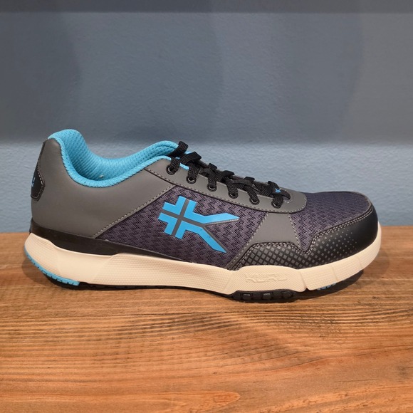 KURU Womens Quantum Sneaker Gray Blue Orthopedic Support Athletic Shoes Size 8.5 - Picture 7 of 11